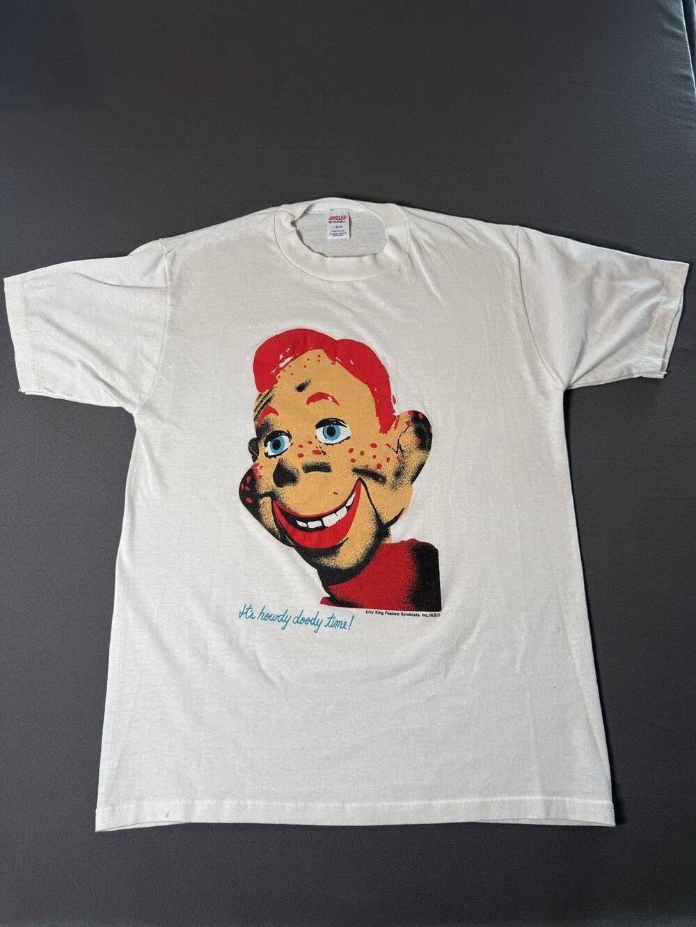 Vintage 1980s Howdy Doody Vintage Tee Size Large, Rare Find